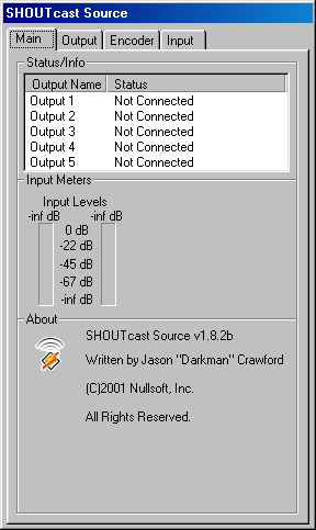 Nullsoft SHOUTcast Source DSP v1.8.2b [dsp_sc.dll]